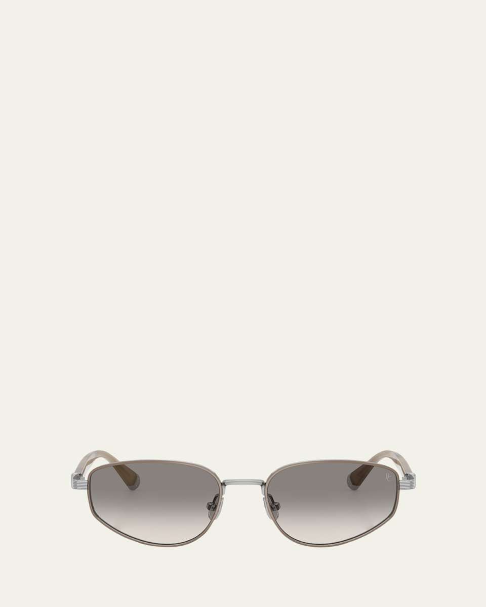 BC2008ST Titanium Oval Sunglasses
